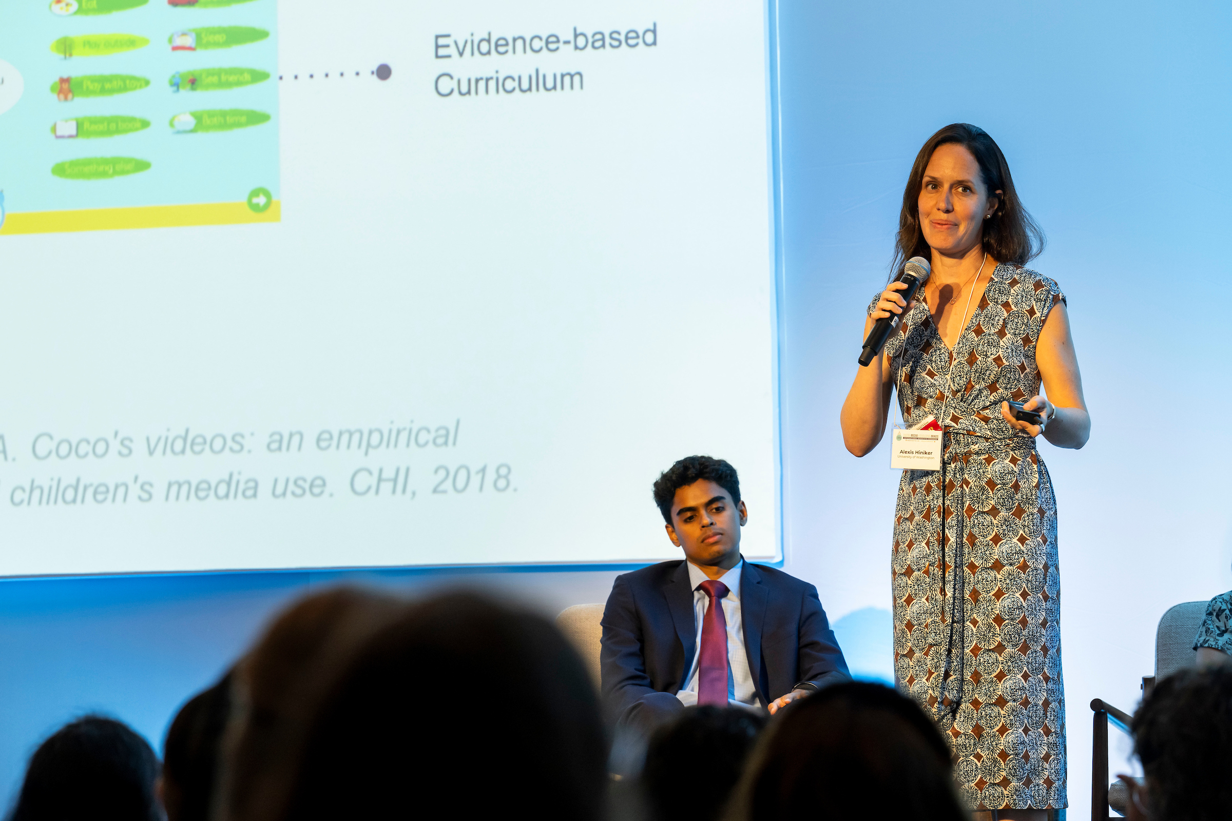 Alexis Hiniker and Katie Davis present at the Children and Screens Annual Scientific Congress