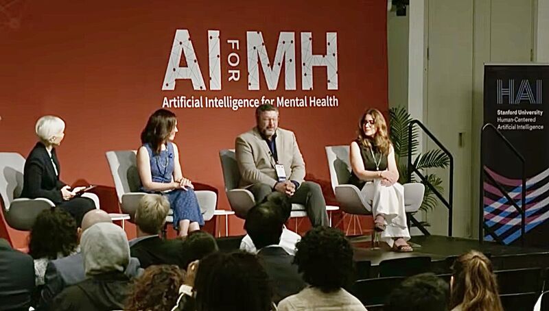 Alexis Hiniker presents UE Lab work at Stanford's 2026 AI for Mental Health Symposium