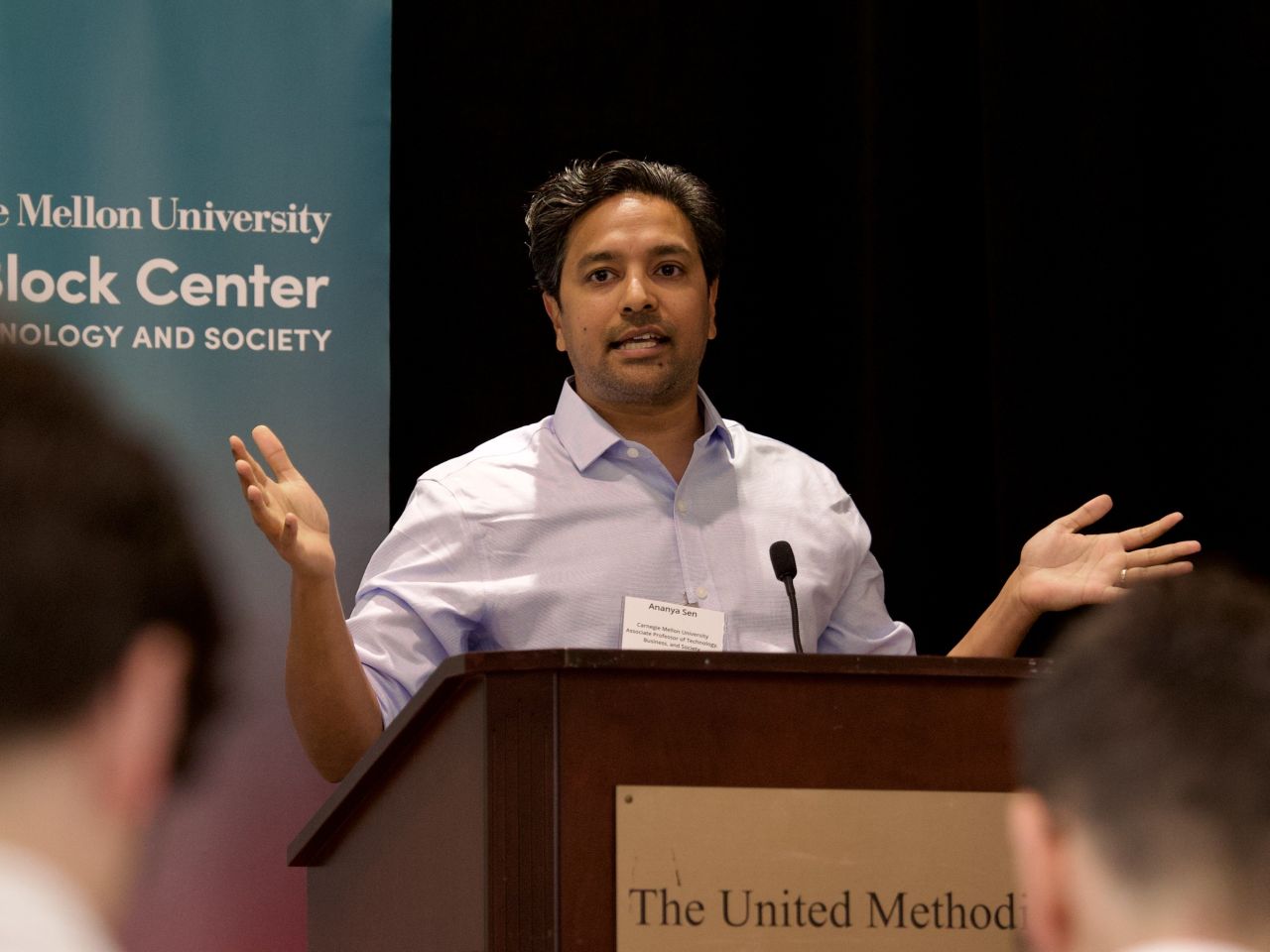 Alexis Hiniker presents at CMU's Block Tech Policy convening on Capitol Hill