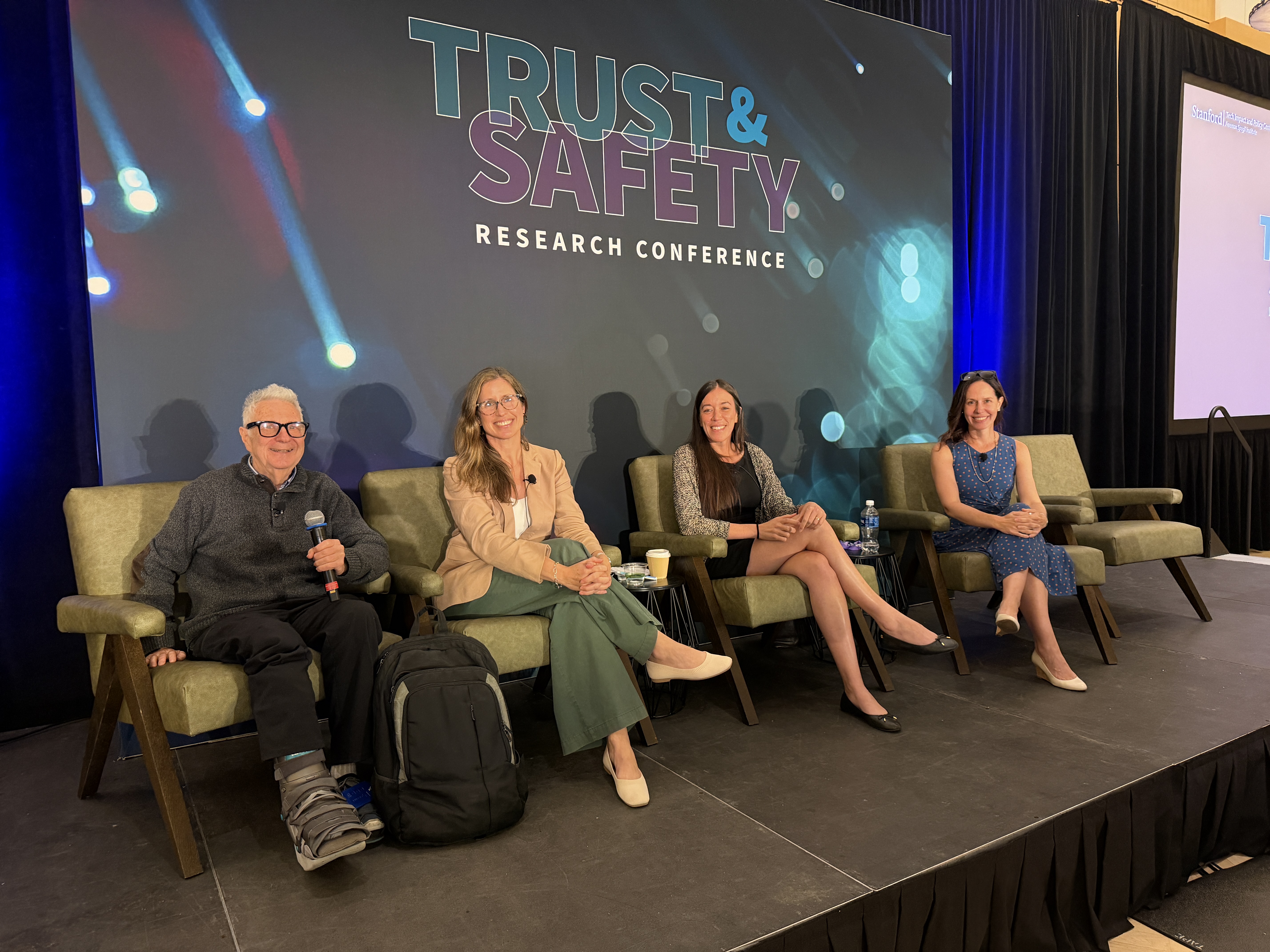 Marie Bragg, Alexis Hiniker, and Jenny Radesky present on regulating chatbots